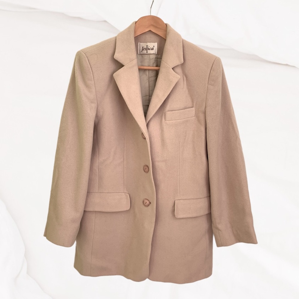 Vintage Jessica Cashmere Blend Blazer